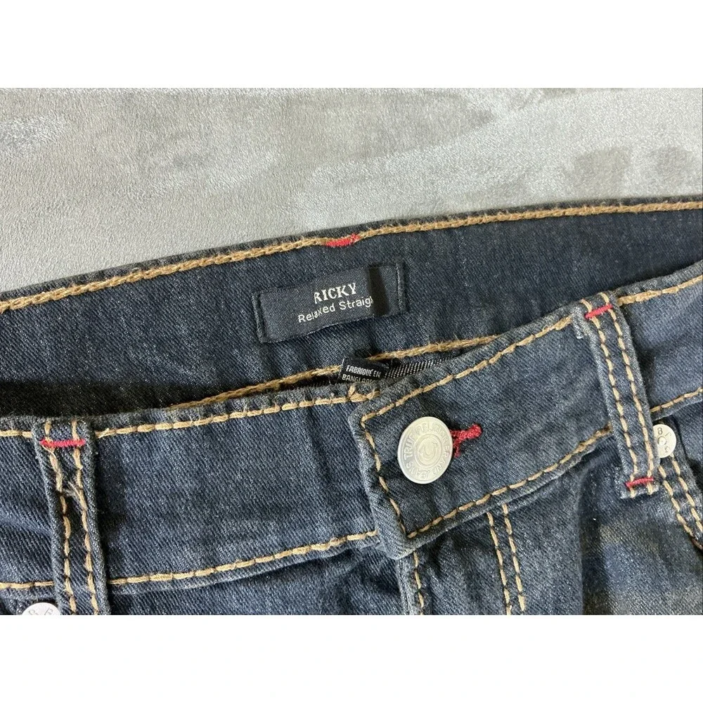 True Religion Ricky Big Flap Straight 38 Men’s Jeans World Tour Section Row Seat